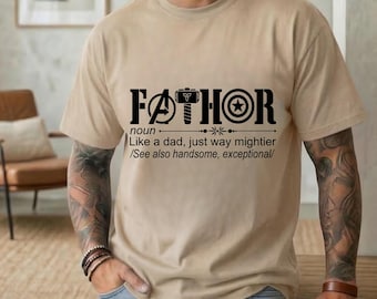 Father Thor Avengers T-Shirt, Dad Avengers Tee