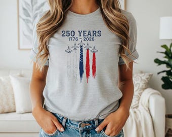 Camiseta 250 años, Camiseta USA Jet