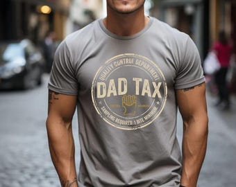 Camiseta de impuestos para papás, camiseta de degustación de snacks