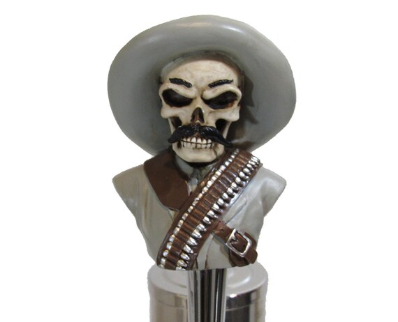 Zapata Sports Bar Beer Tap Handle Kegerator Resin Zombie Breweriana Bar Nor Cal Speed