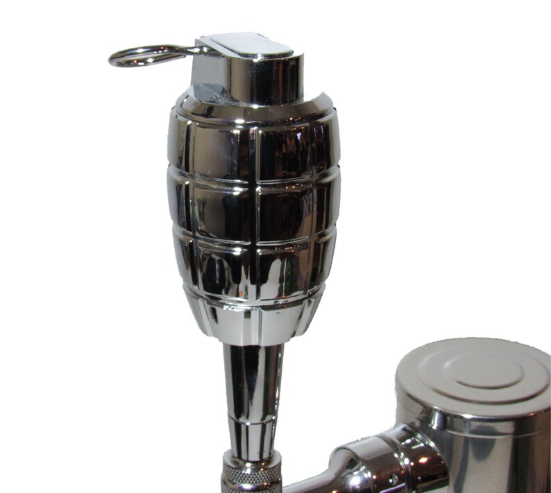 Pineapple Grenade Bar Beer Tap Handle Keg Kegerator Chrome Etsy