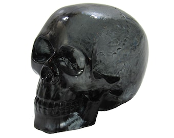 Clear Smoke Black Crystal Skull Shift Shifter Knob DIY