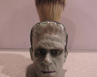 ¡NUEVO! Brocha de afeitar Frankenstein personalizada ¡Un gran regalo!