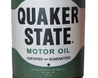 Uchwyt do kranu do piwa z żywicy Quaker State Motor Oil, dekoracja kegeratora i keezera, prezent dla mężczyzny w jaskini