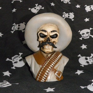 Lowrider Bandito Skull Växelspak, Gunslinger Skull Växelspaksknopp DIY bild 2