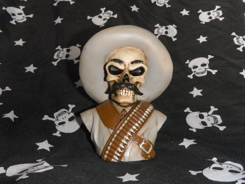 Lowrider Bandito Skull Växelspak, Gunslinger Skull Växelspaksknopp DIY bild 2