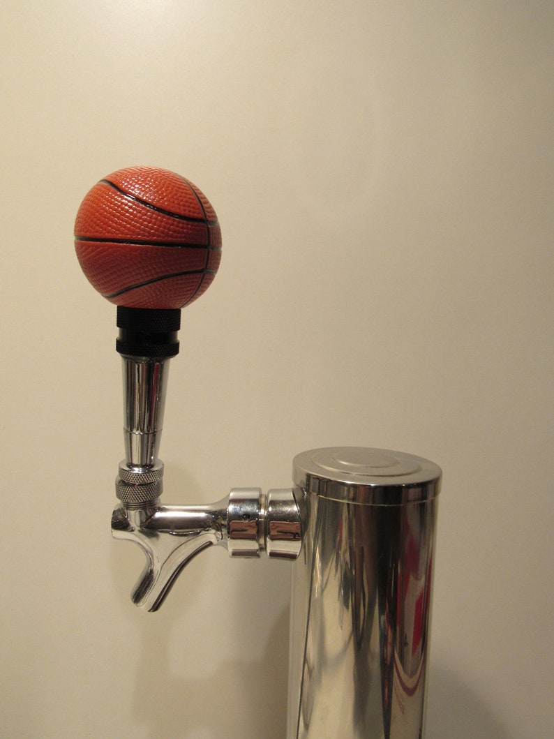 Basketball Beer Tap Handle Etsy