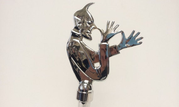 Thumbing Devil Chrome Beer Tap Handle Keregator Brewery Barware