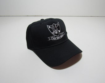 Just Win Baby Baseball Hat Cap Raiders Football Patch