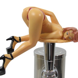 Famous Bikini girl woman beer tap handle from the movie "Last Flag flying" bar wine