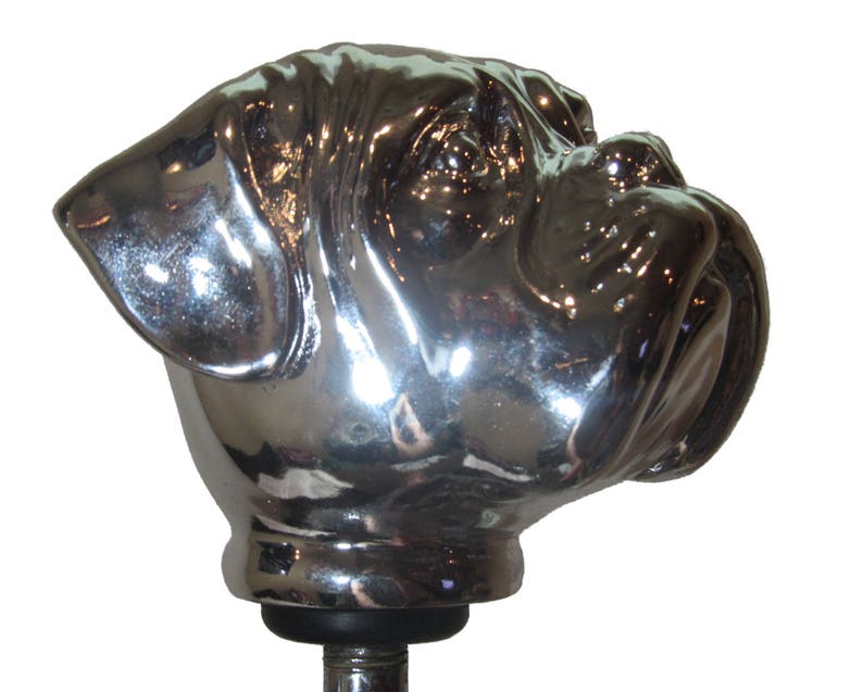 Custom Made Chrome Mack Bulldog Shift Knob Big Rig 18 Wheeler Etsy