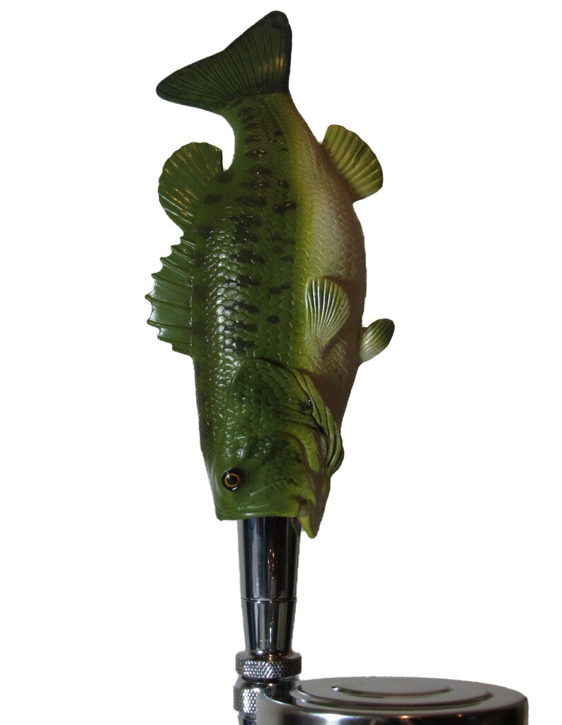 Trophy Bass Fish Beer Tap Handle Keg Lager Keg Craft Drink Etsy