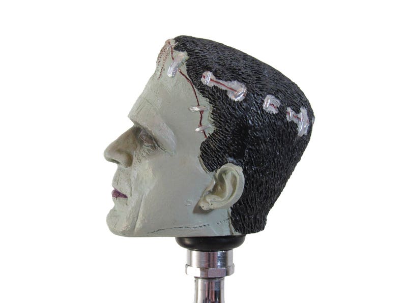 Quality Realistic Frankenstein Head Rat Rod Shift Knob Solid Etsy