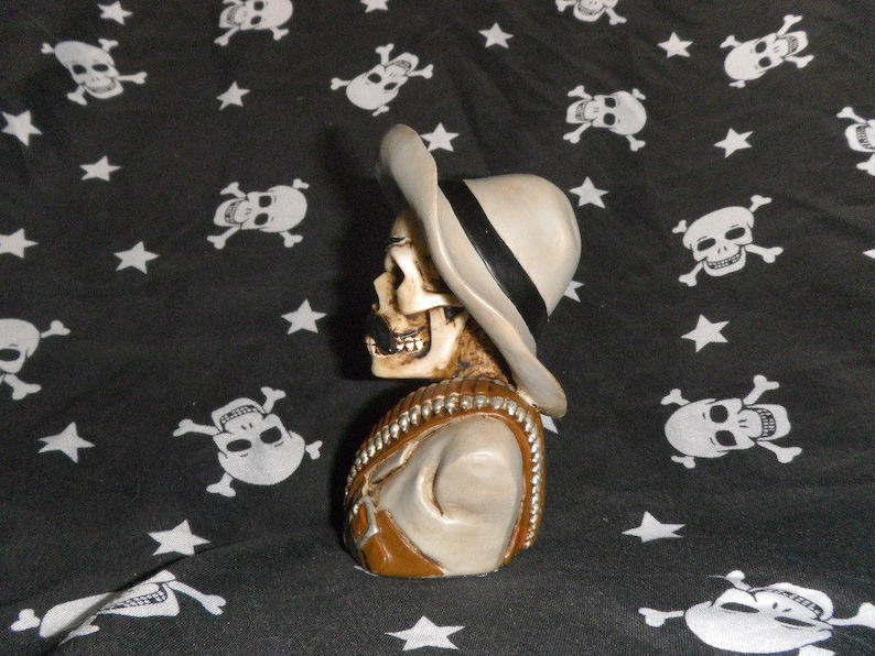 Lowrider Bandito Skull Växelspak, Gunslinger Skull Växelspaksknopp DIY bild 3