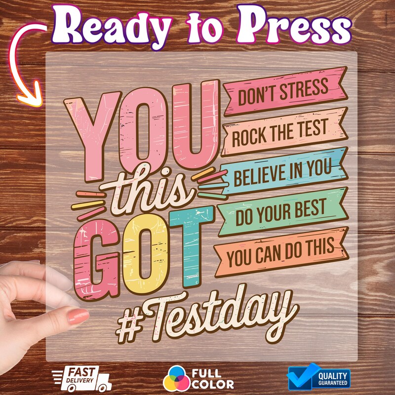 Test Motivation Posters - Etsy