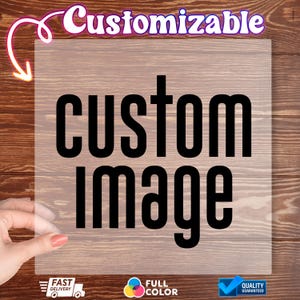 Custom Photo Iron on Transfer, Make Your Own DTF, Ready to Print, Family Picture Decal, Custom Heat Transfer, Birthday Photo DTF