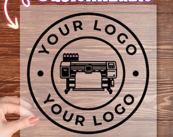 Custom Logo DTF Transfer, Your Logo Here Dtf, Personalized Logo Ready To Press, Business Logo Dtf, Make Your Own Dtf, Custom Heat Press Dtf