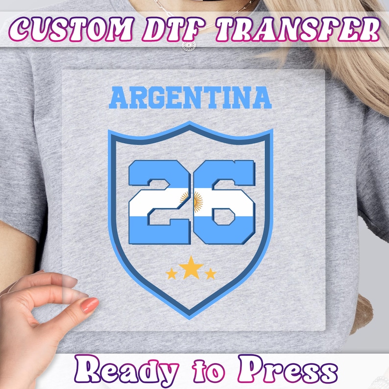Soccer 2026 DTF Transfer, Canada Mexico USA DTF Transfer, Soccer Cup Shirt Gift, 2026 Soccer Transfer, Football Fan image 2
