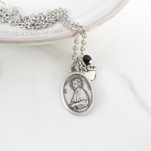 Collar de Santa Isabel Ana Seton - Regalo para maestras - Joyería de la Santa Confirmación - Regalo de Confirmación para niña