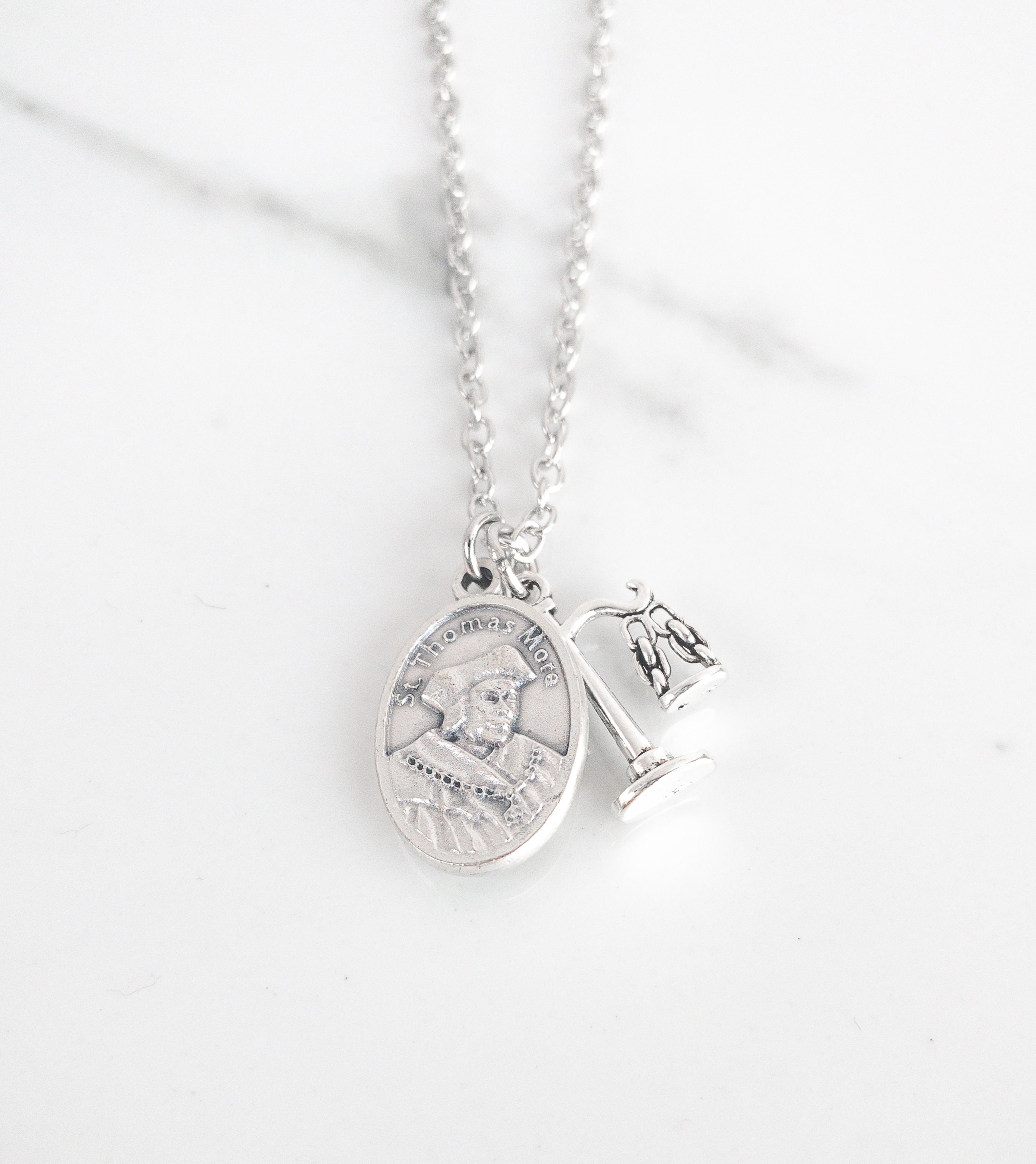 Buy St Thomas More Necklace Lawyer Gift Confirmation Gifts for
