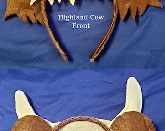 Handmade Farm Animal Headbands | Animal costume headwear