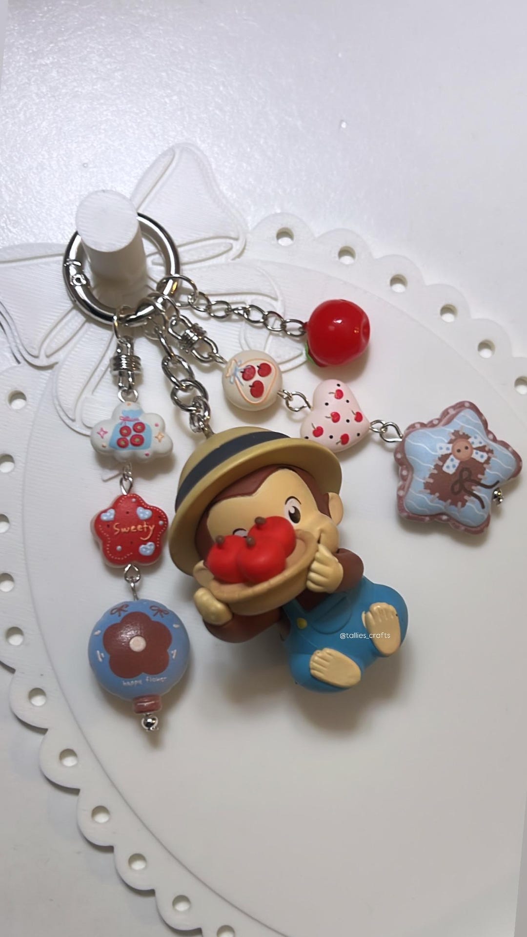 Curious George Keychain - Etsy