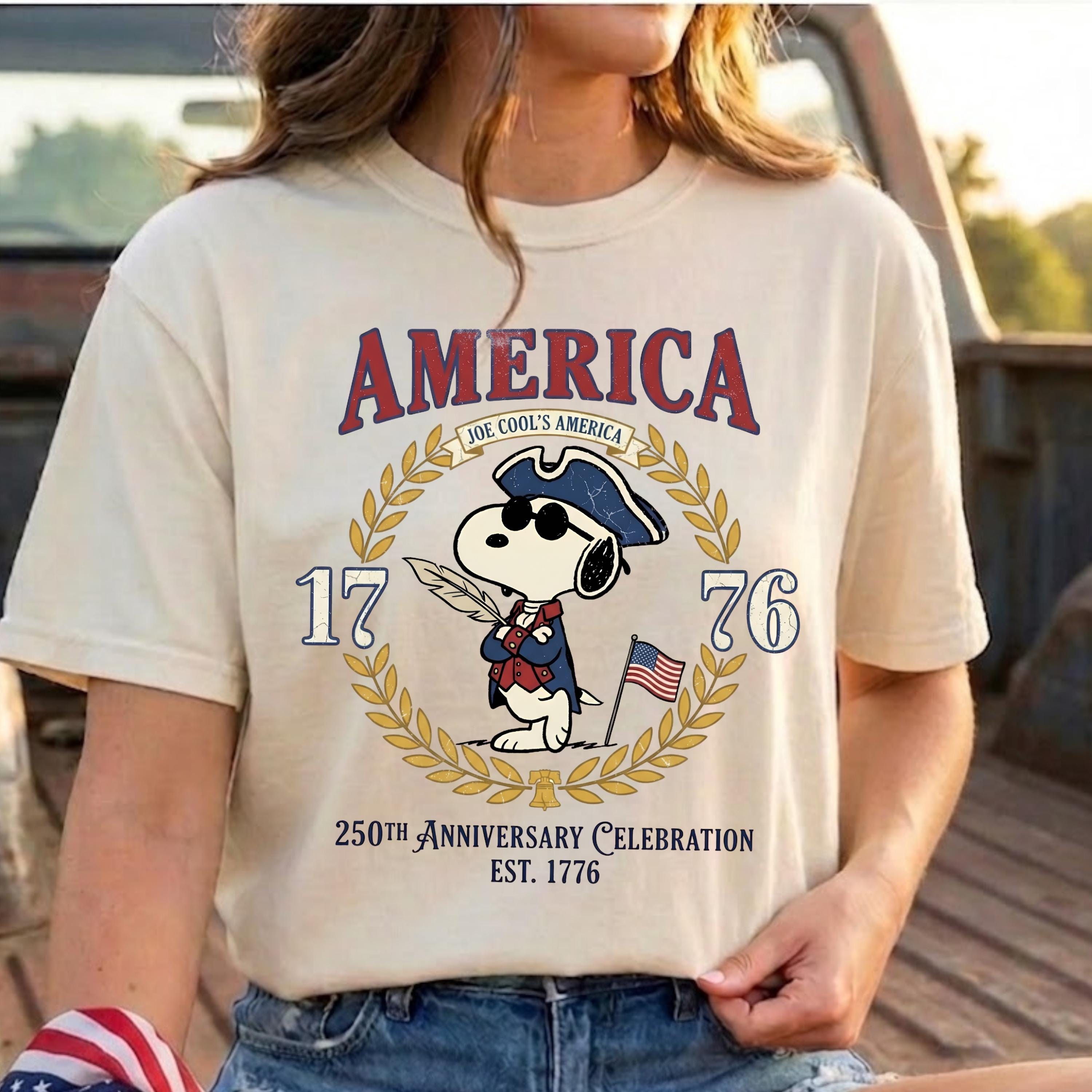 American Flag Snoopy - Etsy