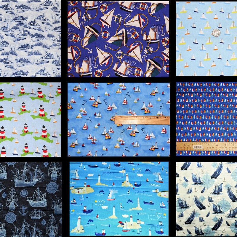 Nautical Curtain - Etsy