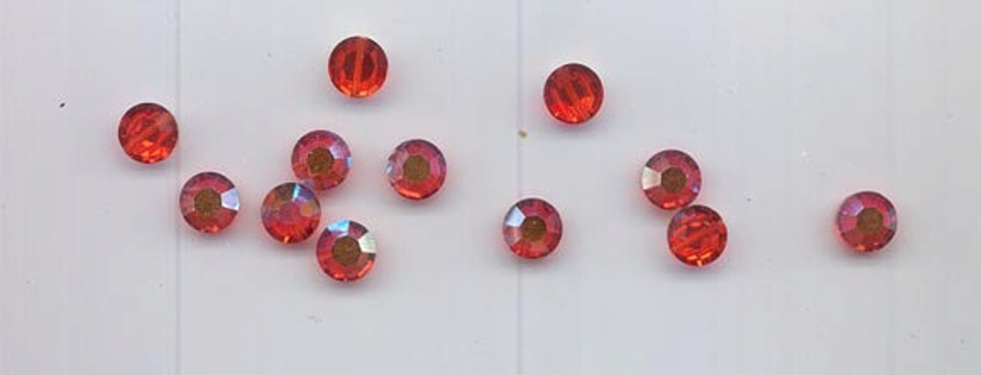 希少なヴィンテージスワロフスキークリスタル12個 - 品番5100 - 8mm