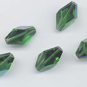 SWAROVSKI✳️2004廃盤 boali antique green 置物 Six Rarest of the Rare Vintage Swarovski Crystal Beads: Art. 348