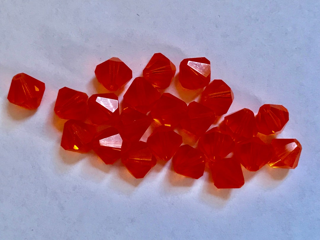 12 Vintage Swarovski Crystals Discontinued Art 5301 8 Mm Etsy