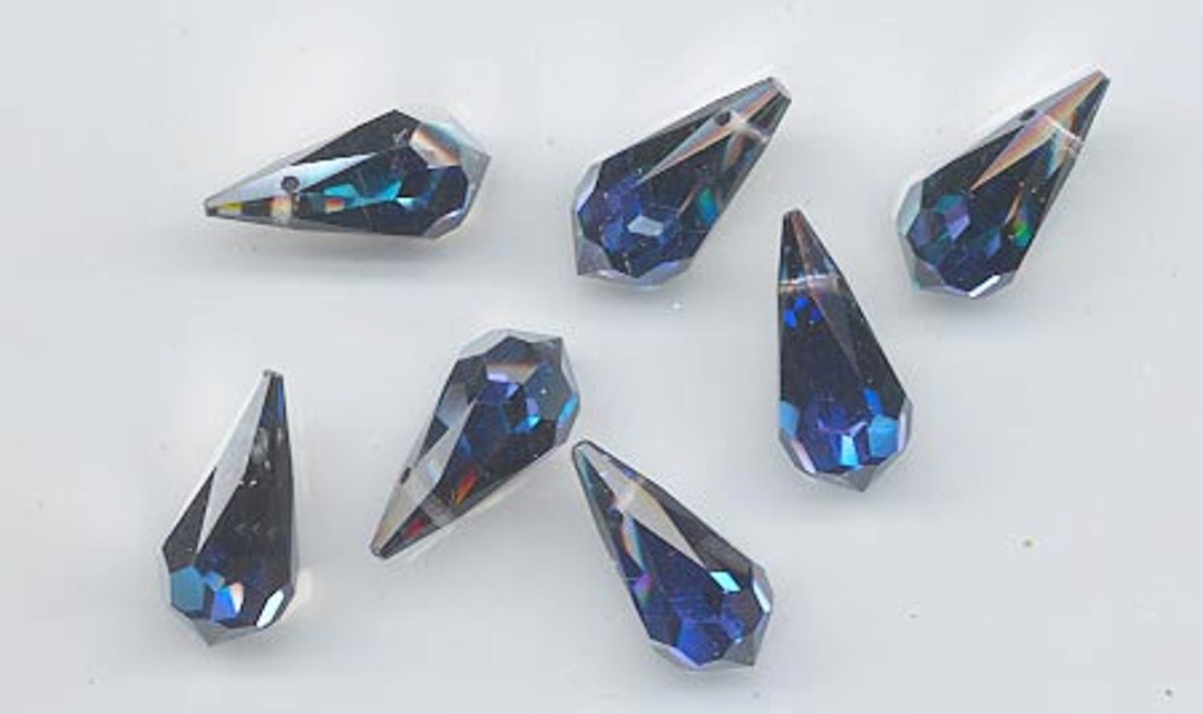 Genuine PRECIOSA 451 51 984 Drop Crystal Pendants - Czech Republic - Choose Color/Size - View #3