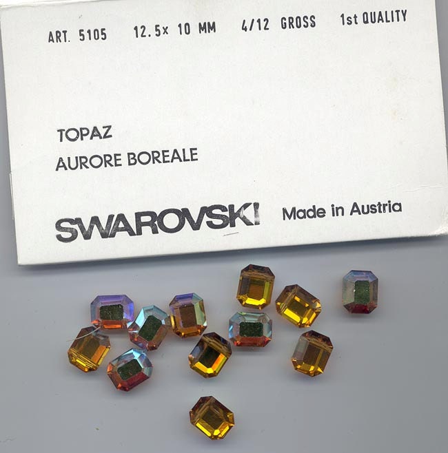 Make.N Swarovski Stone14 - Emerald Cut Flat Back (2602) Make.N Swarovski Stone14 - Emerald Cut Flat Back (2602)
