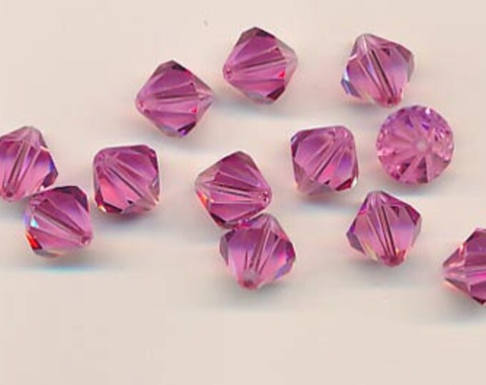 Twelve Sparkling Swarovski Crystals in the Discontinued Shape 5301 10 Mm Rose Etsy