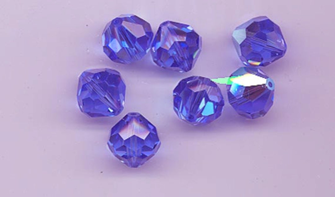 Twelve Vintage Swarovski Crystals Art. 39/5300 9 Mm Etsy