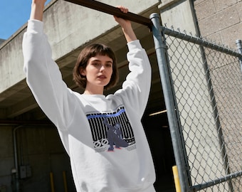 Sudadera dorada de cuello redondo / Estilo póster de Jungkook
