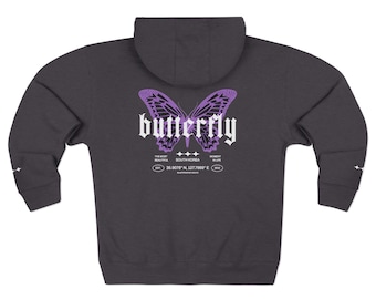 Sudadera con capucha Butterfly Est. 2013