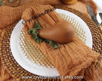 Honey Brown Fall Wedding Cheesecloth ~ Gauze, Table Runners, Napkins, Arbor Drapes, Baby Wraps, Baby Props