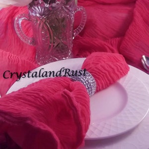 Watermelon Cheesecloth Wedding Decor, table runners, napkins, baby props