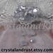 8mm --- Crystal Flat Back Acrylic Rhinestones --- 100 pieces