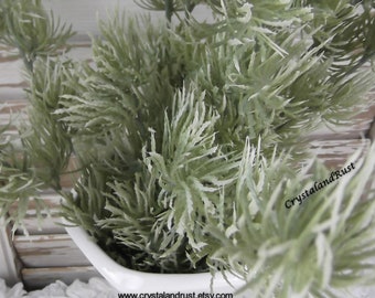 Arbusto de borlas de hierba - Flores artificiales de seda - Follaje - Ramos de boda - Arreglos artificiales - Materiales de bricolaje - SH0273