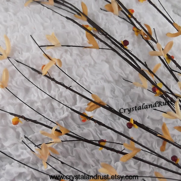 Dried Bittersweet Branch Etsy