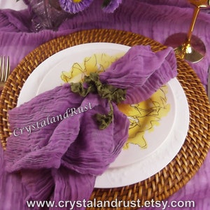 Light Purple Wedding Cheesecloth~Gauze, Table Runners, Napkins, Arbor Drapes, Baby Props