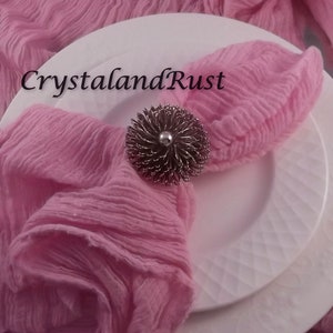 English Rose Cheesecloth, wedding table runners, napkins, drape altars, baby props