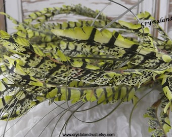 Hierba de cebolla de plumas - Flores artificiales de seda - Follaje - Ramos de boda - Arreglos artificiales - Materiales de bricolaje - DF023