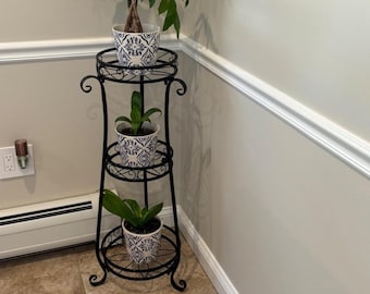 Metal Plant Stand, Plant Stand Indoor, Tall Plant Stand, Corner Plant Stand,  Space-Saving Rack, Flower Display Rack, Metal Flower Stand