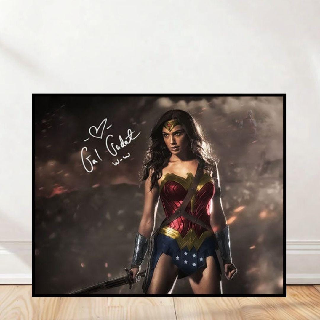 Gal gadot signed - Etsy 日本