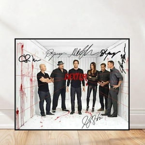 Signed Dexter TV Show Cast Photo Poster (8x10 Matte Print)