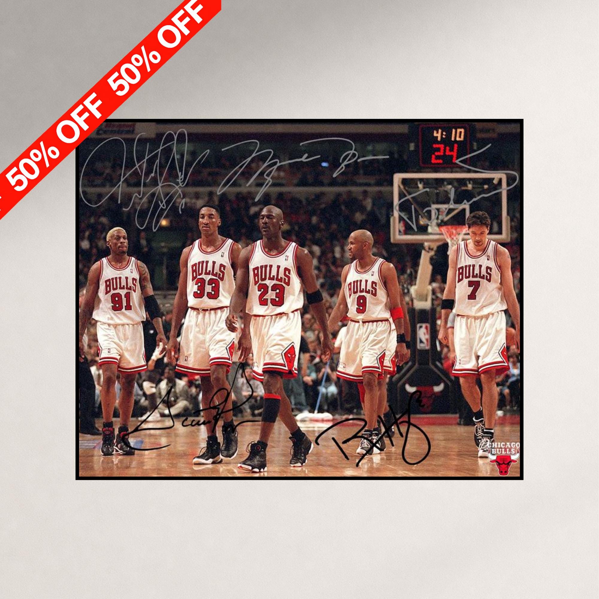 写真(マイケルジョーダン&チャールズバークレー)サイン入り Michael jordan signed - Etsy 日本