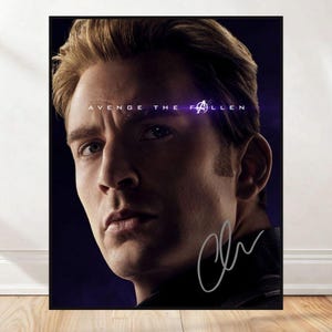 Chris evans signed - Etsy 日本